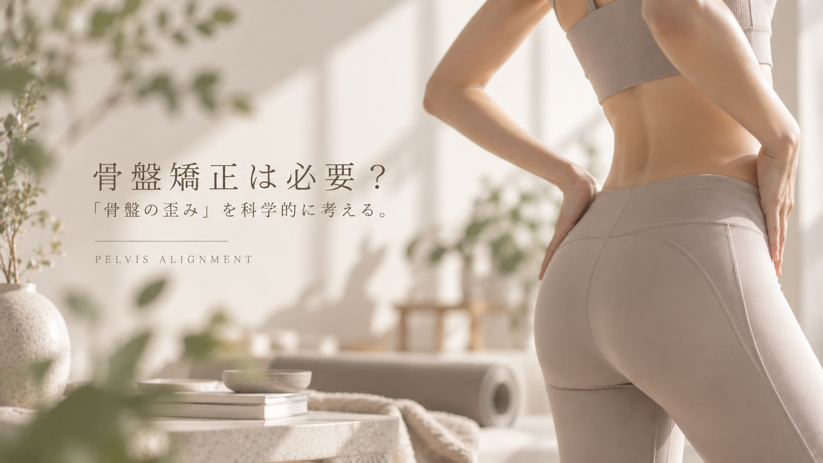 骨盤矯正は必要？「骨盤の歪み」を科学的に考える。